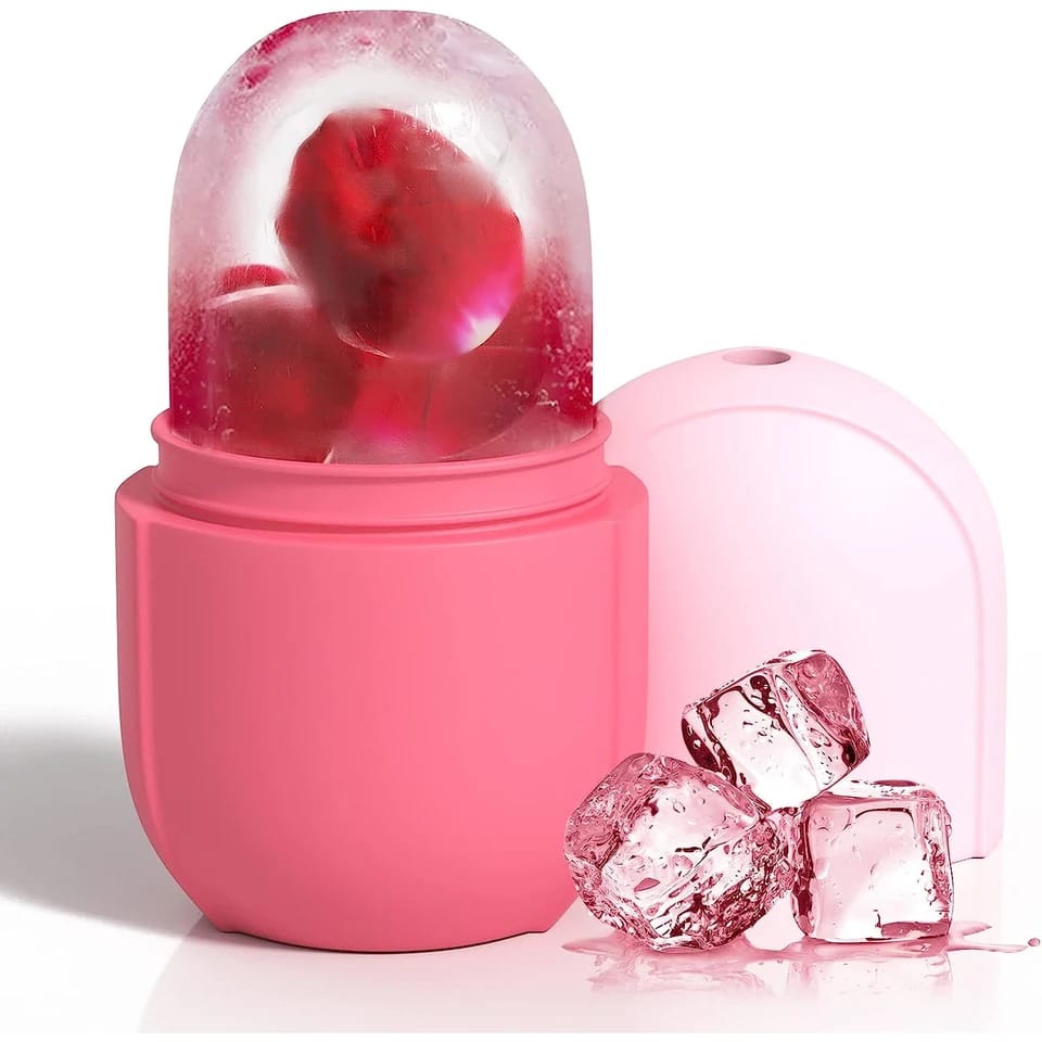 MOLDE DE HIELO FACIAL C/ MASAJEADOR