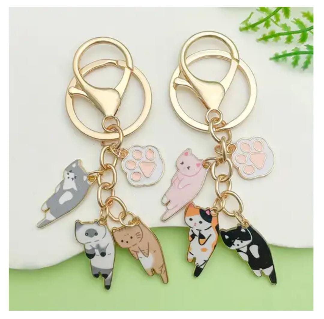 LLAVERO DE GATO KAWAI