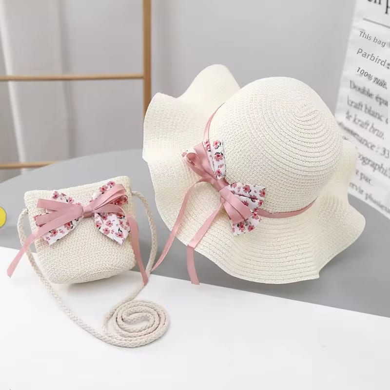 SOMBRERO + CARTERA LAZO 🎀