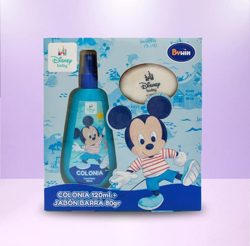 COLONIA + JABON DISNEY LICENCIA
