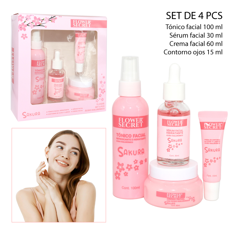 SET DE CUIDADO FACIAL - ACIDO HIALURONICO